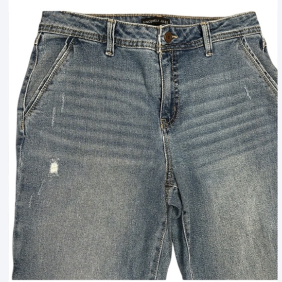 Sincerely Jules Carpenter Mom Jeans Size 28 | Vintage 90s Utility Denim - Picture 3 of 6